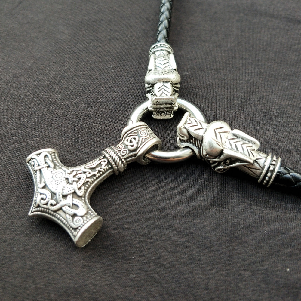 Norse Legacy Metal Viking Hip-Hop Necklaces for Men