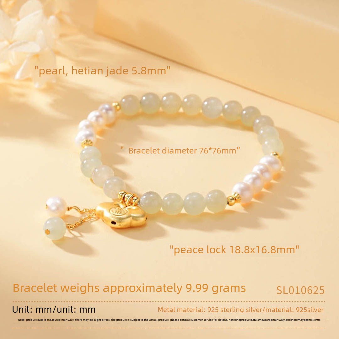 Pearl Real Women's Bracelet
