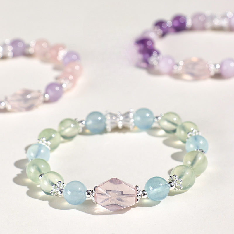 Planderful Fortune's Favor Bracelet – Fresh and Sweet Amethyst Beaded Design