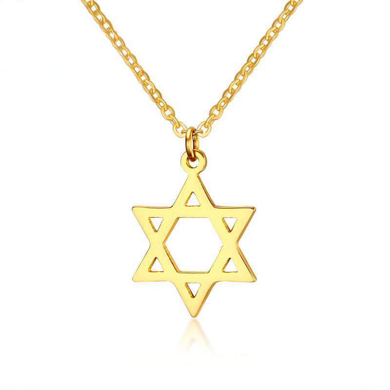 New Arrivals Trend Jewelry 46CM Titanium Steel Necklace Gold