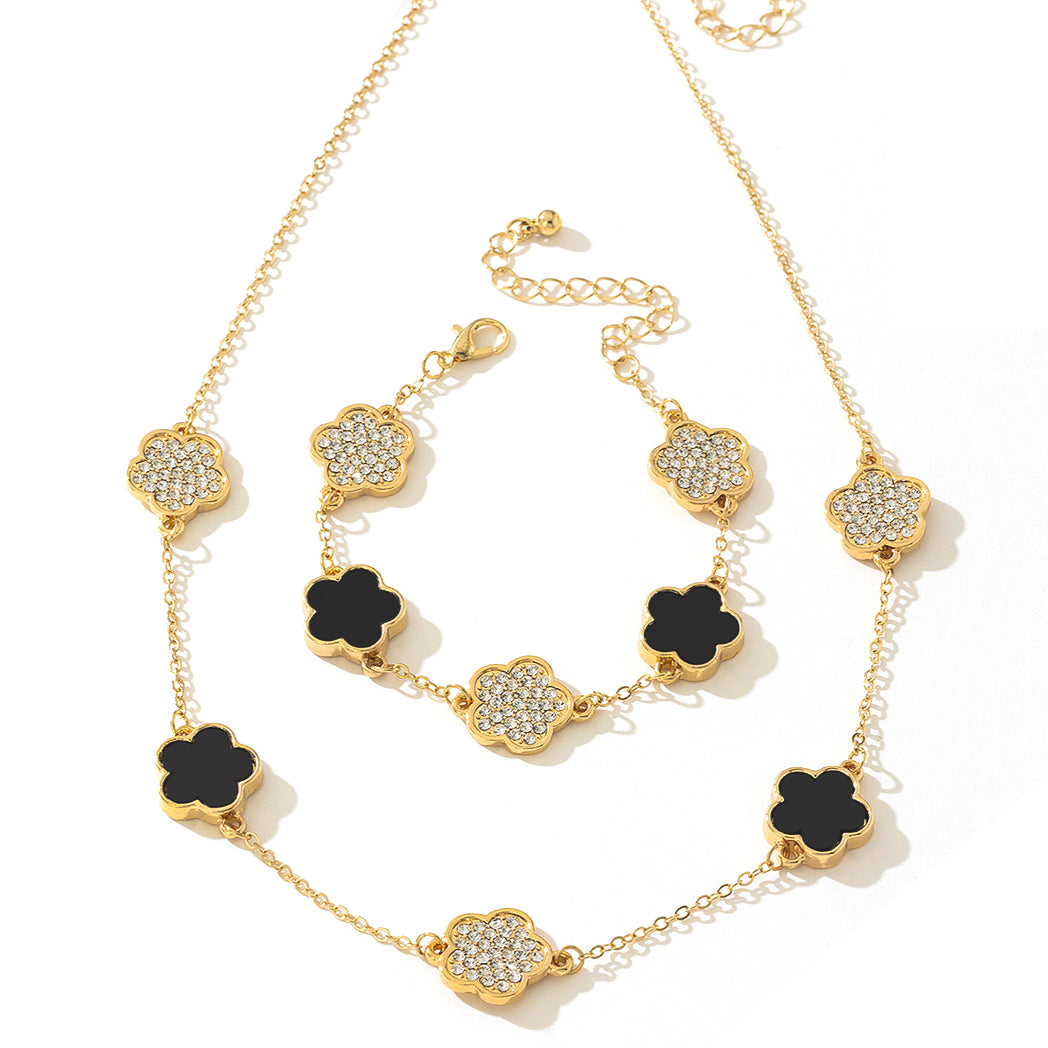 Elegant Clover Jewelry Set for Women by Planderful