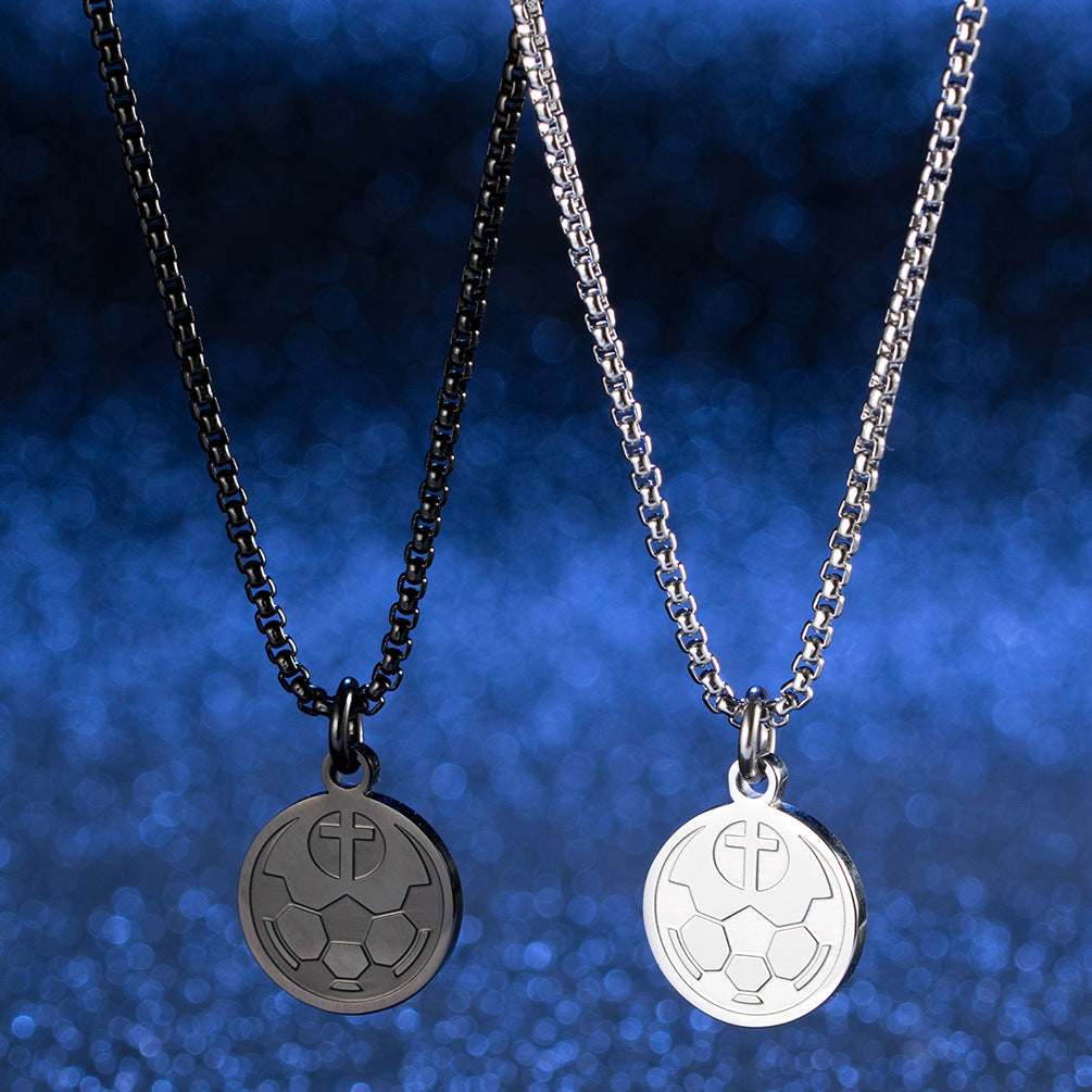 Amazon Baseball Cross Scripture Pendant for Men in Steel