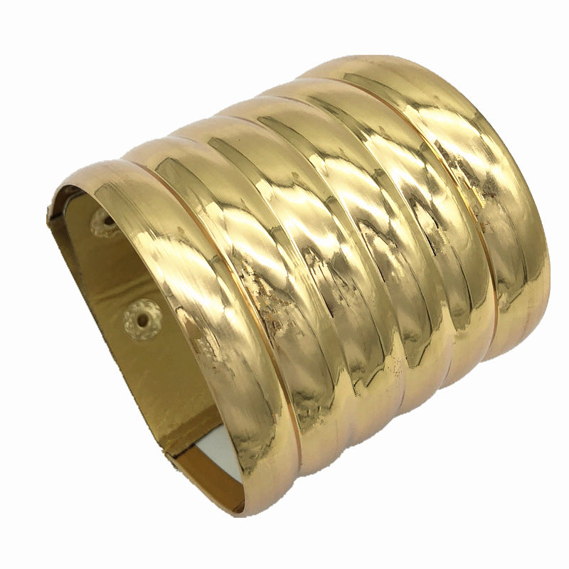 Ndebele-Tinged Exaggerated Punk Bracelet from Vienna Verve Collection