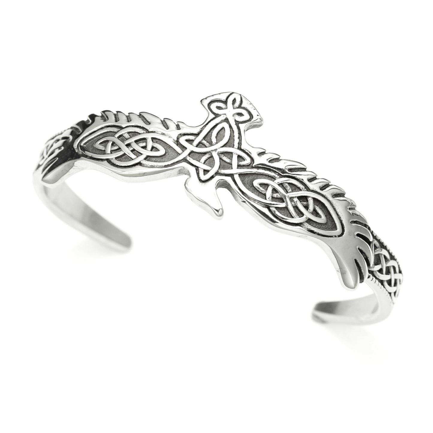Planderful Titanium Steel Bracelet For Men Unisex C Shaped Open Design Durable Protection