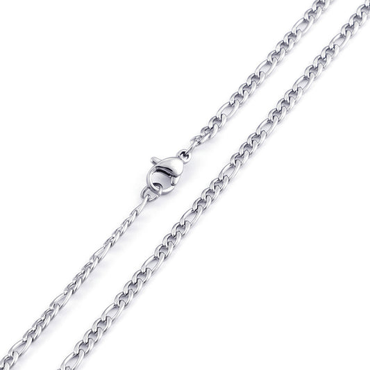Korean Version Of Simple Titanium Steel Necklace, Men's Nk Denim Chain
