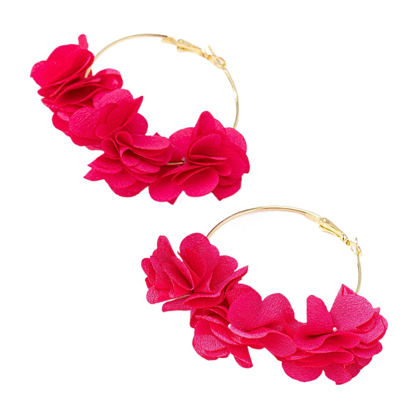 Planderful Vienna Verve Earrings – Chic Metal Circle Design