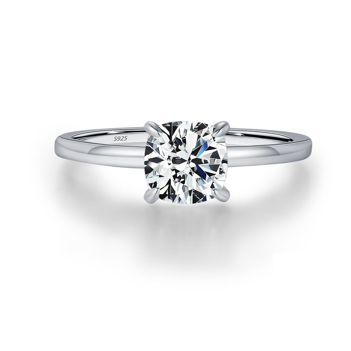 Planderful Moissanite Sparkling Ring – Exquisite Water Drop Design