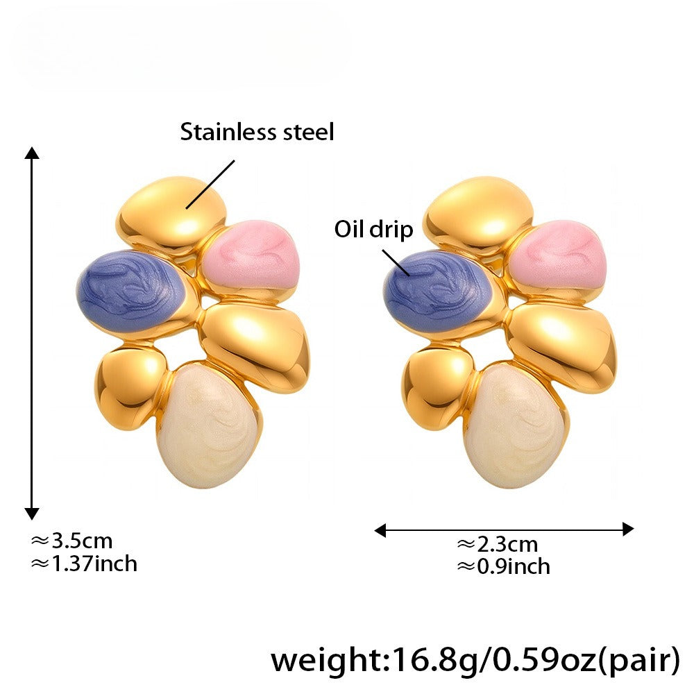 Planderful Dopamine Drip Earrings Beach Vacation Style