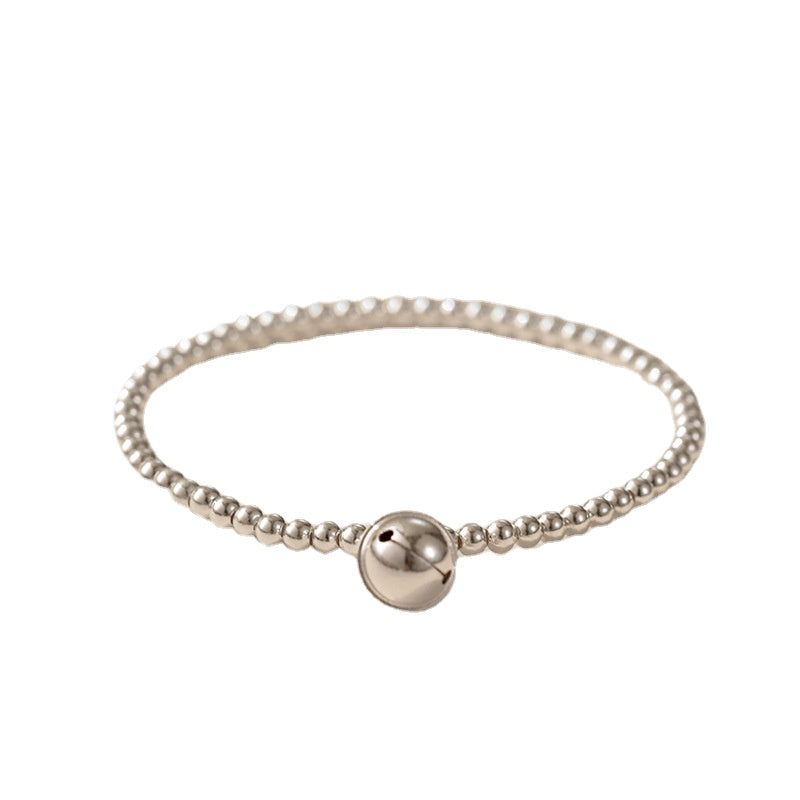 Stylish Sterling Silver Bracelet with Retro Design for Women