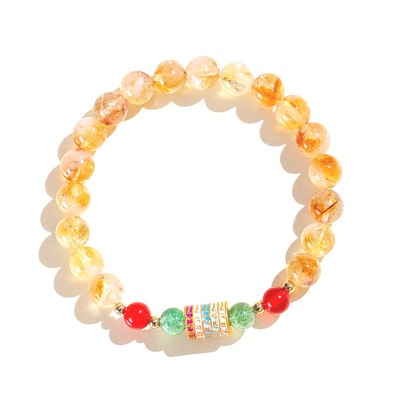 Planderful Fortune's Favor Bracelet – Elegant Crystal Beaded Design