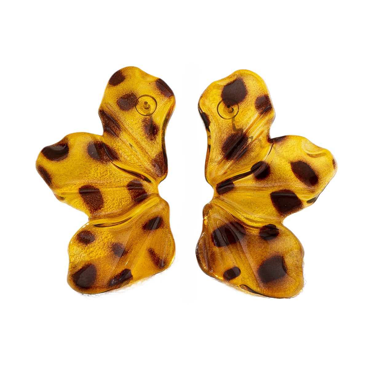 Planderful Vienna Verve Earrings – Fashionable Leopard Print Design