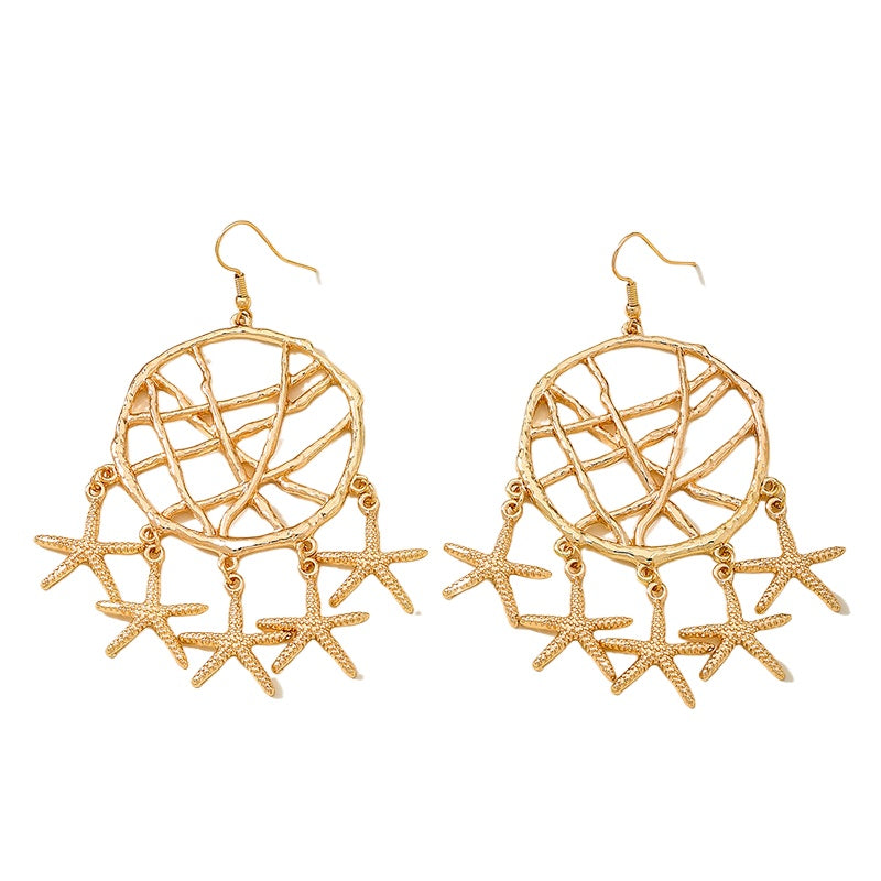 Planderful Vienna Verve Earrings – Retro Fringed Bohemian Design