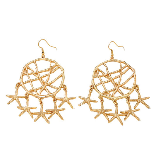 Planderful Vienna Verve Earrings – Retro Fringed Bohemian Design