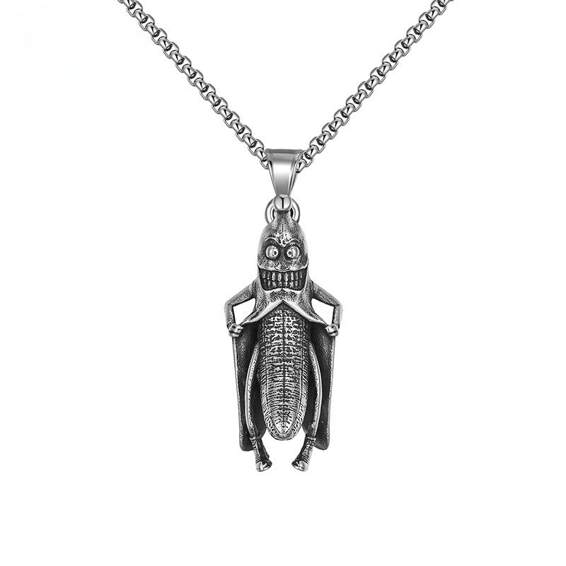 Titanium Steel Necklace - Vintage Streetwear Fashion Accessory For Modern Men And Teens