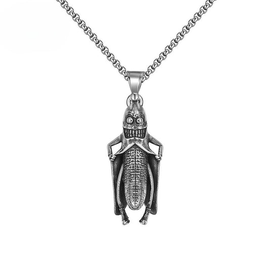 Titanium Steel Necklace - Vintage Streetwear Fashion Accessory For Modern Men And Teens