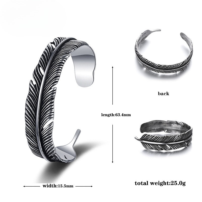 Stainless Steel Bracelet - Vintage Men's