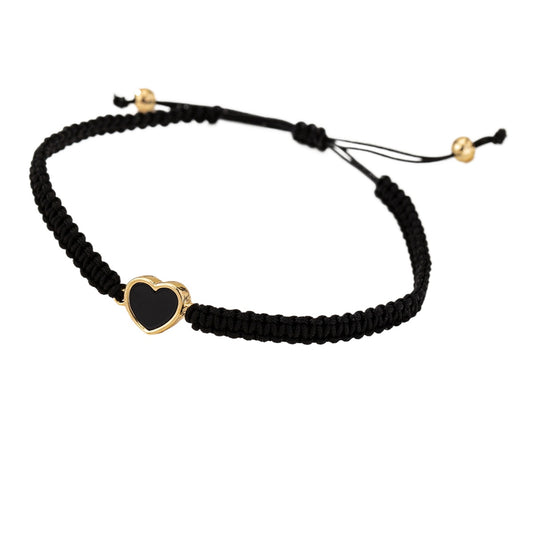 Fashionable Woven Rope Love Bracelets Set for Couples