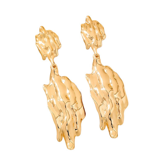 Planderful Vienna Verve Earrings – Creative Irregular Geometric Design