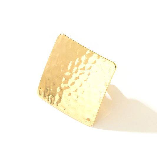 Retro Geometric Metal Ring for Women by Planderful