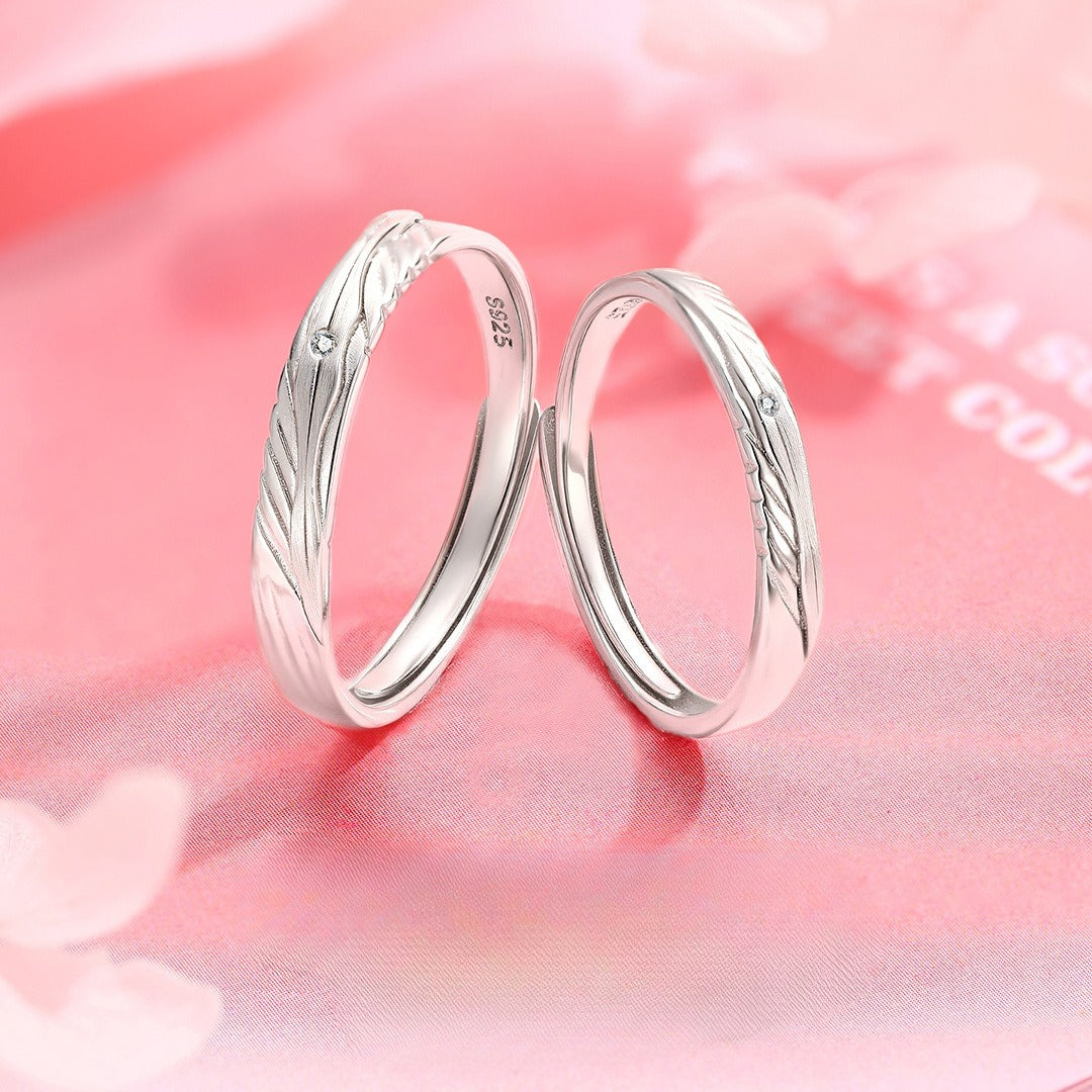 Feather You S925 Sterling Silver Ring
