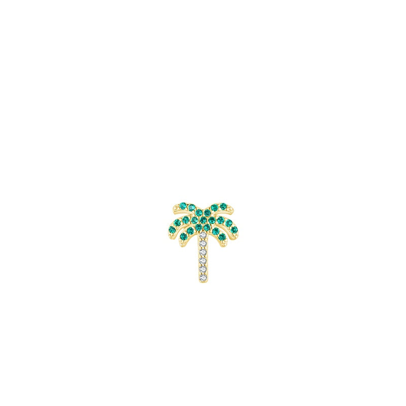 925 Sterling Silver Pineapple Watermelon Earrings