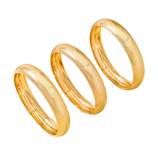 Planderful Vienna Verve Bracelet Set – Elegant Matte Texture Design