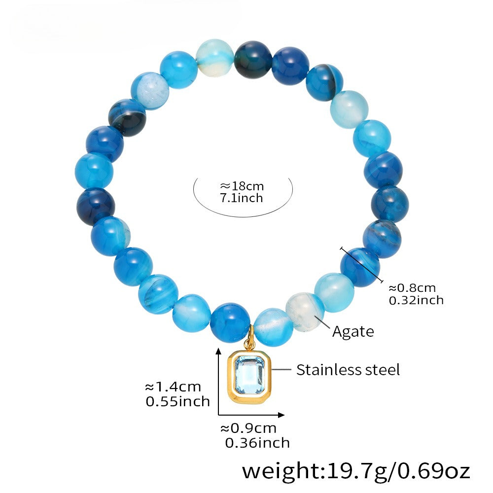 Planderful Agate Bracelet Original Chinese Style For Women