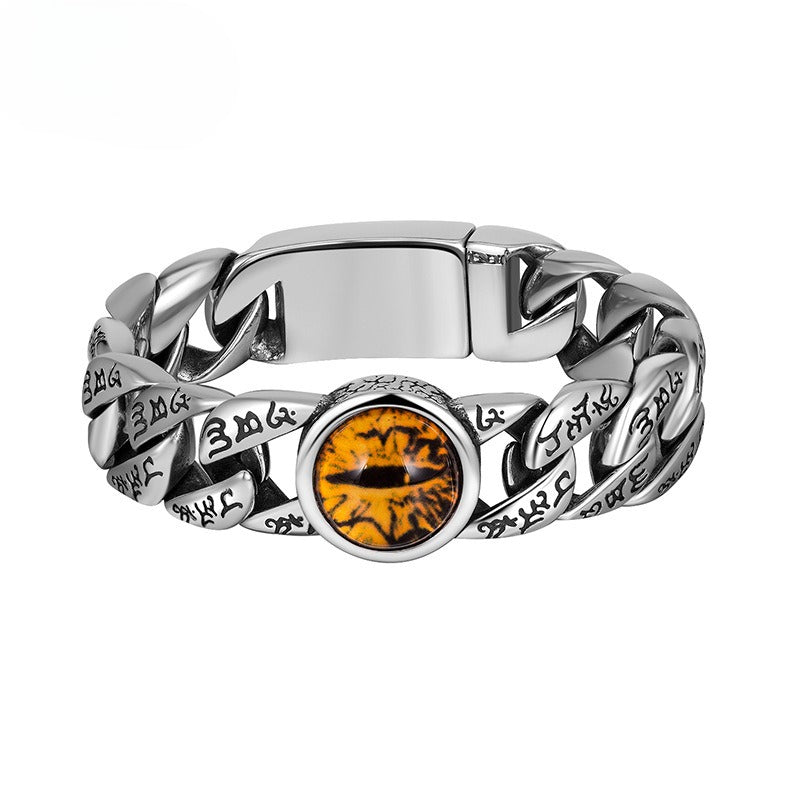 Steel Bracelet – Statement Vintage Men's Hip Hop Titanium Steel Fashion Accessory From Planderful Everyday Genie