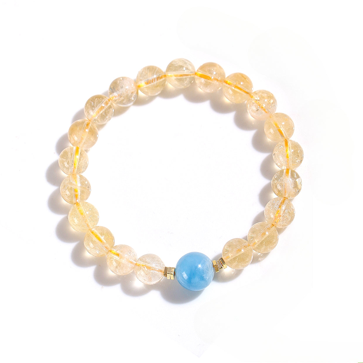 Planderful Fortune's Favor Bracelet – Premium Aquamarine Gemstone Design