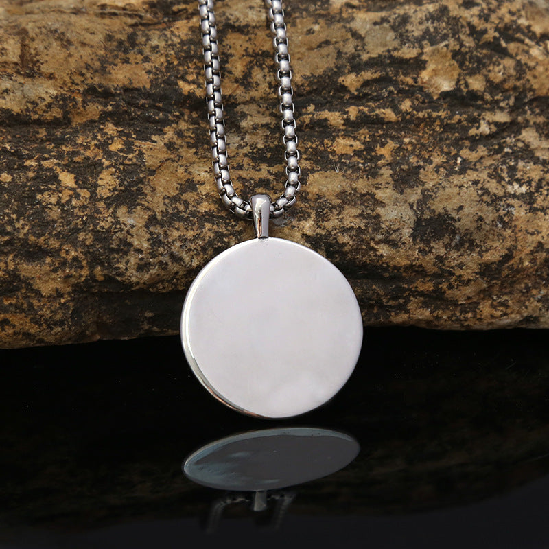 Muse Lucky Tree Pendant Stainless Steel Couples Necklace