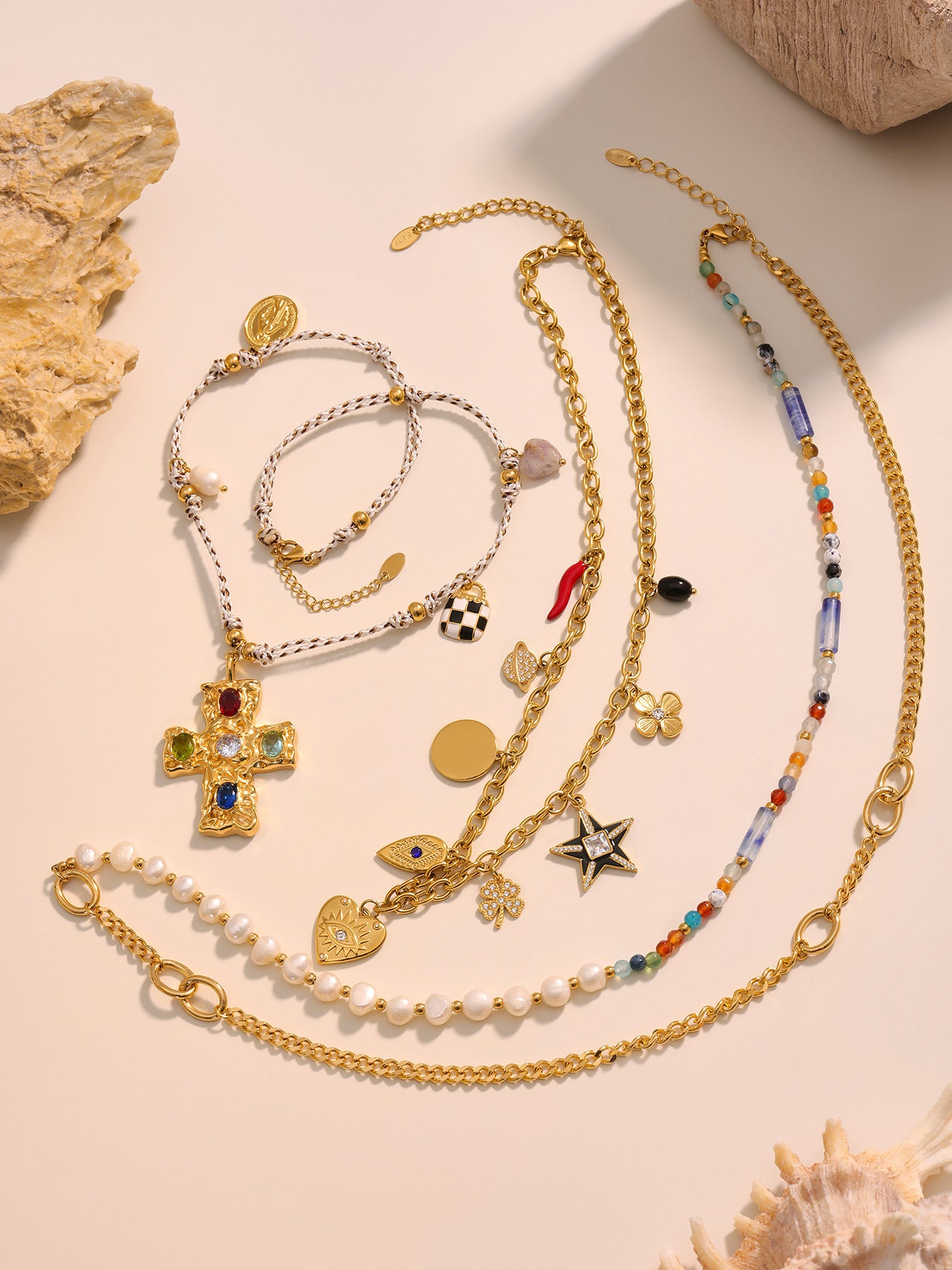 Planderful Natural Freshwater Pearl Necklace For Women