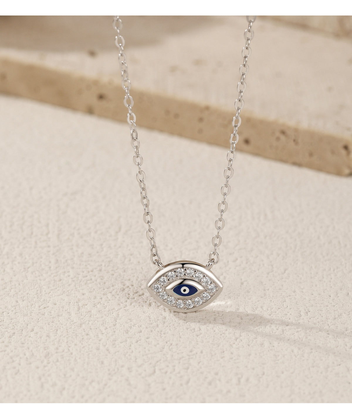 925 Sterling Silver Geometric Necklace