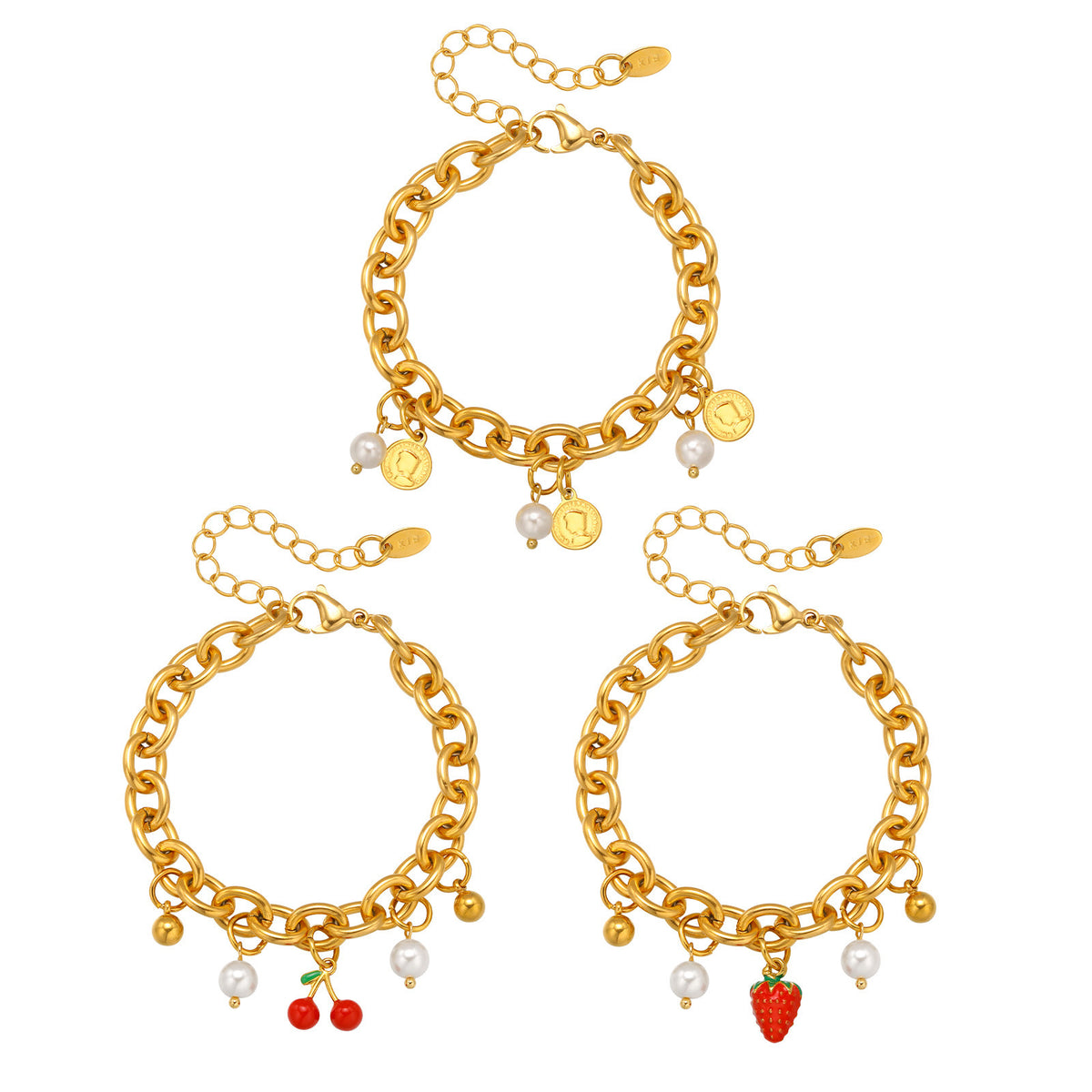 Pearl Stainless Steel Bracelet