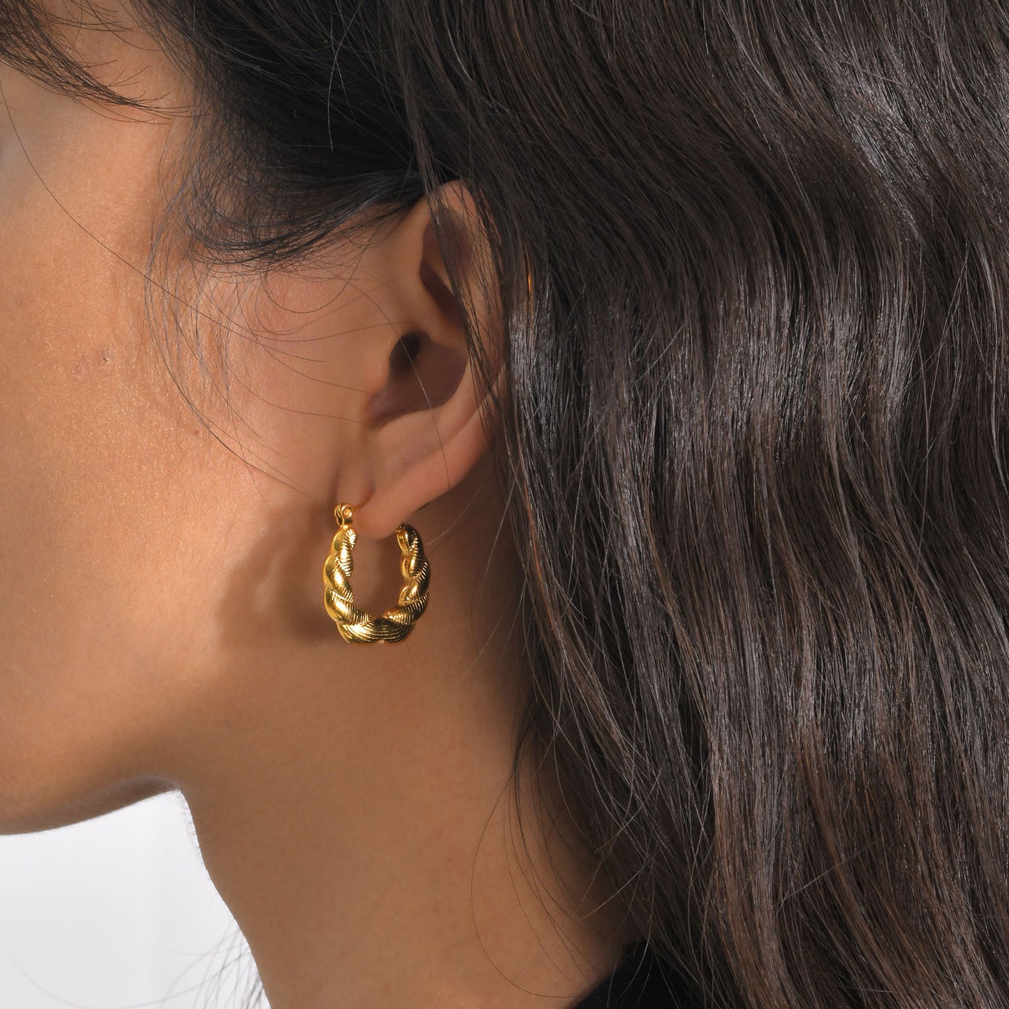 Cross-Border European And American Jewelry Stainless Steel Earrings