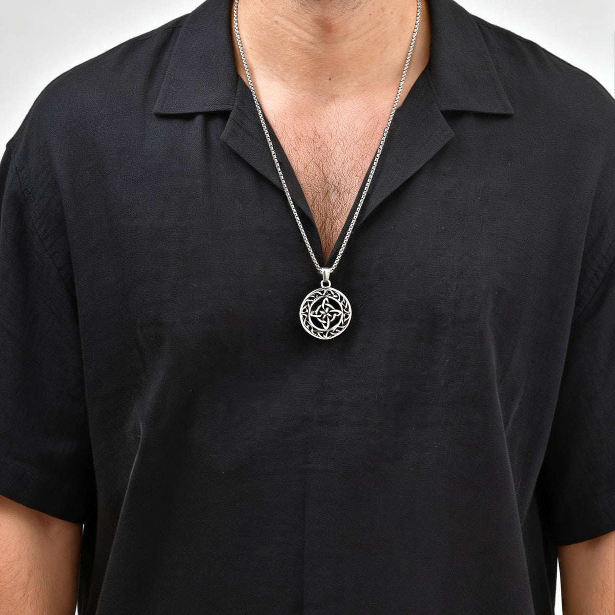 Celtic Knot Stainless Steel Pendant