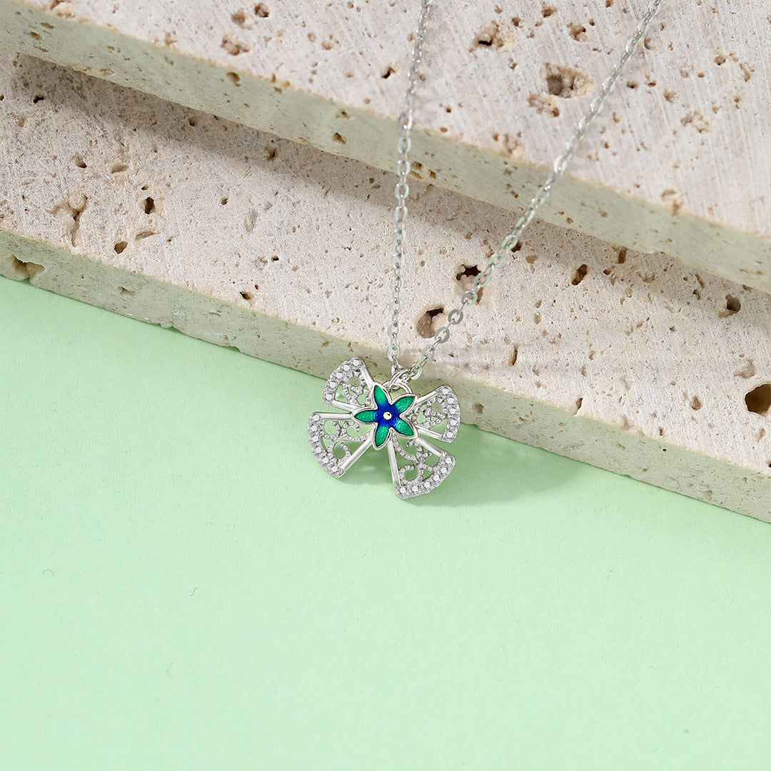 Planderful S925 Sterling Silver Butterfly Necklace For Women Delicate Forest Inspired Everyday Luxury Gift