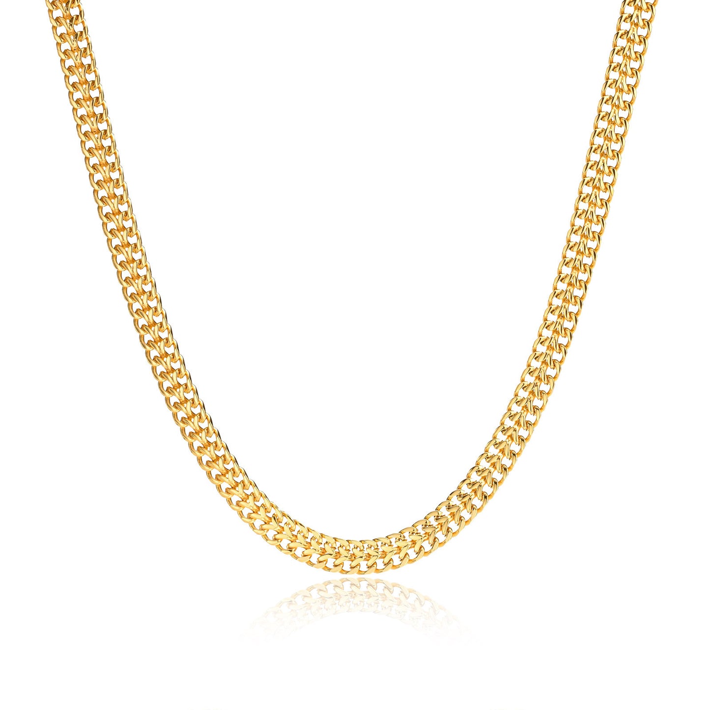 Cross-Border Jewelry Ins Wind 18K Gold Necklace Women's Jewelry
