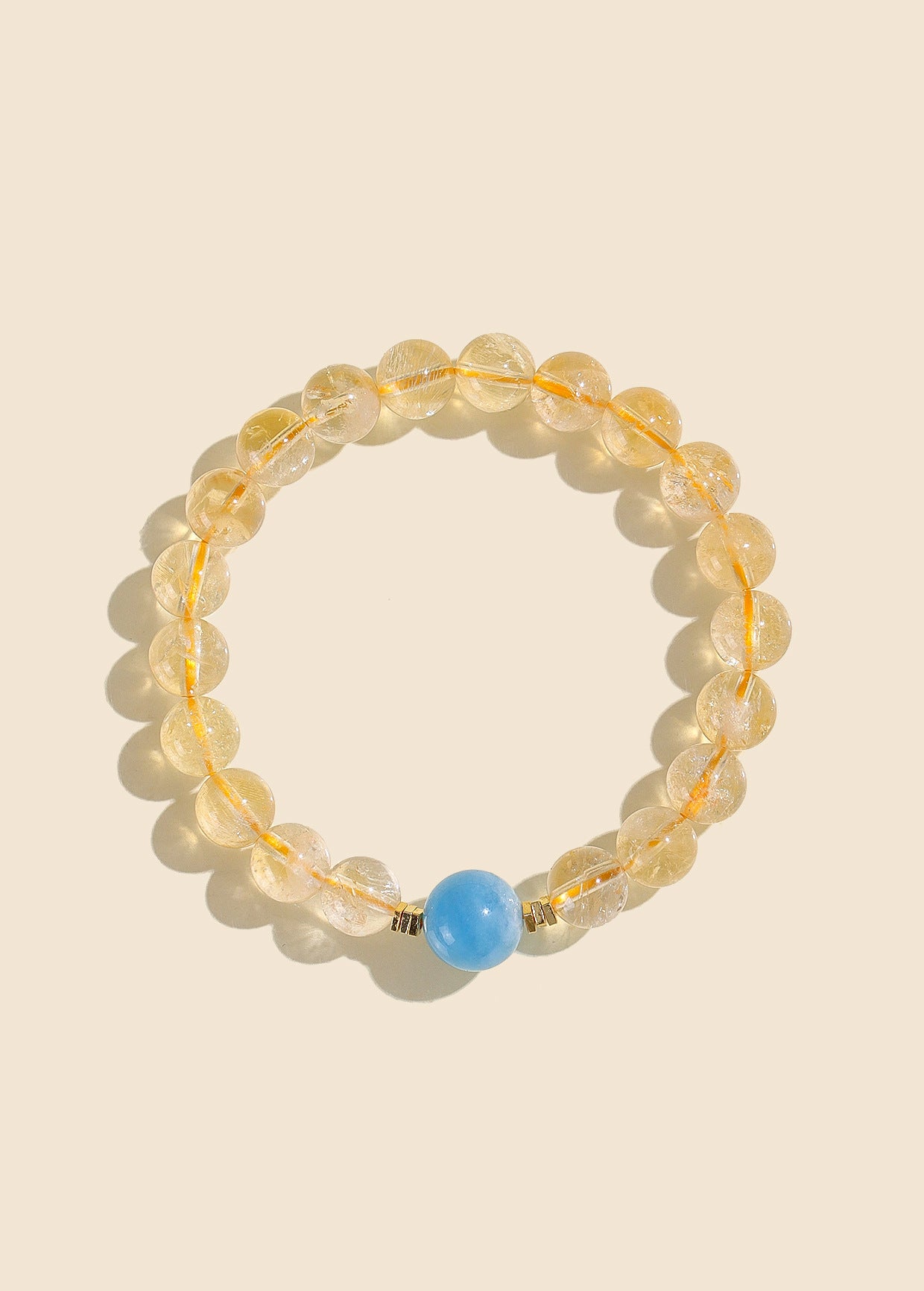 Planderful Fortune's Favor Bracelet – Premium Aquamarine Gemstone Design