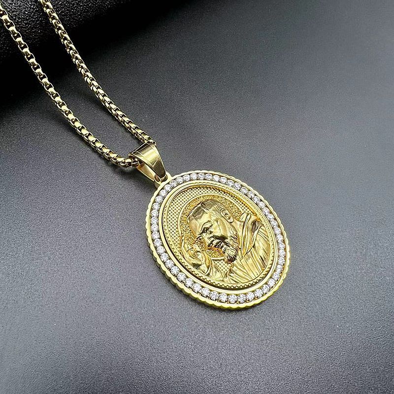 Zircon Necklace – Statement Hip Hop Pendant