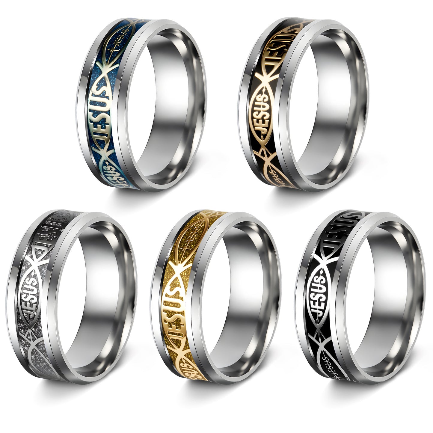 Stainless Steel Ring Unisex Protection Statement Planderful Collection Everyday Genie