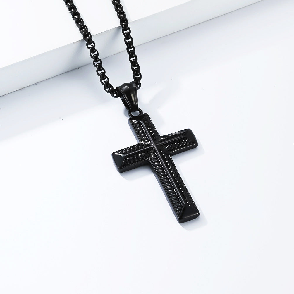 Stainless Steel Cross Necklace