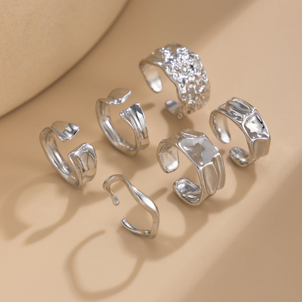 Planderful Vienna Verve Ring Set – Personalized Irregular Design