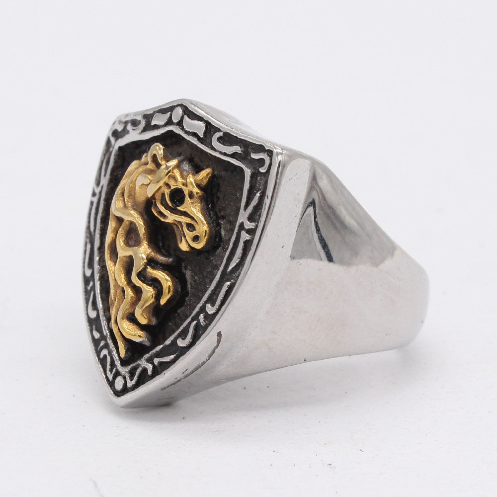 Magical Titanium Unicorn Ring - Wholesale Foreign Trade Jewelry