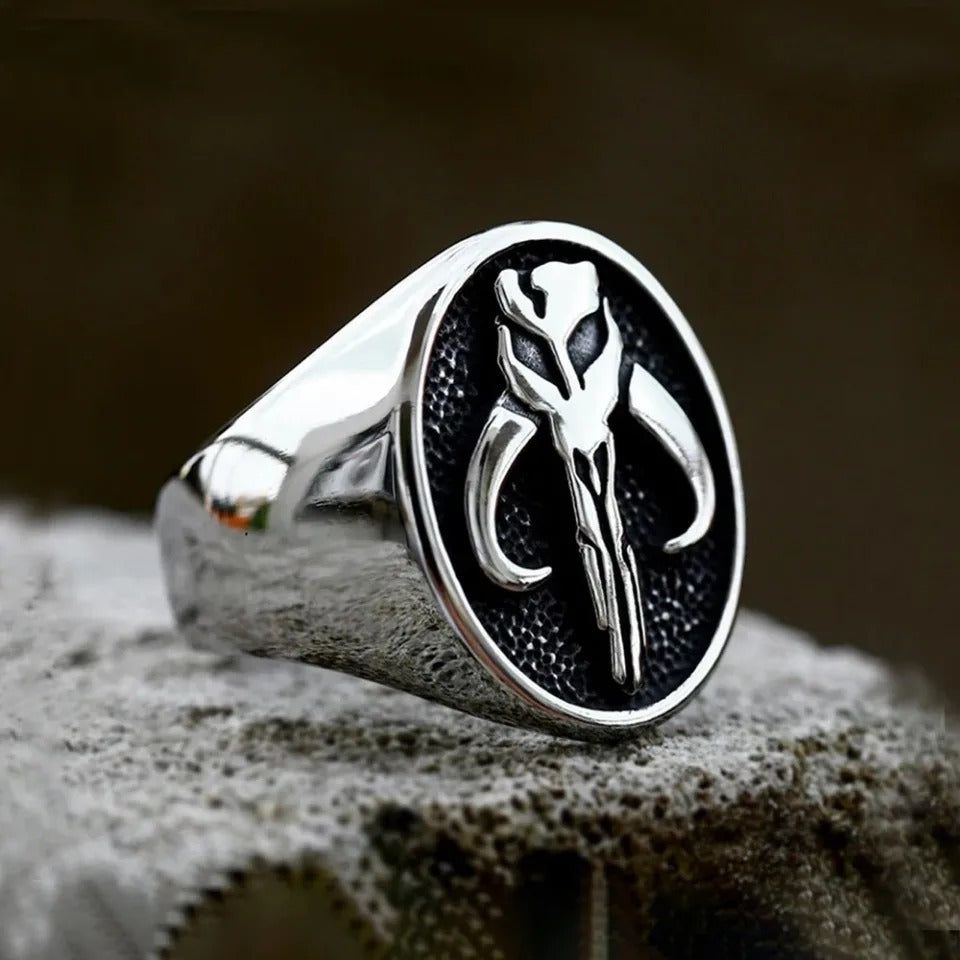 Vintage Skull Stainless Steel Men's Ring