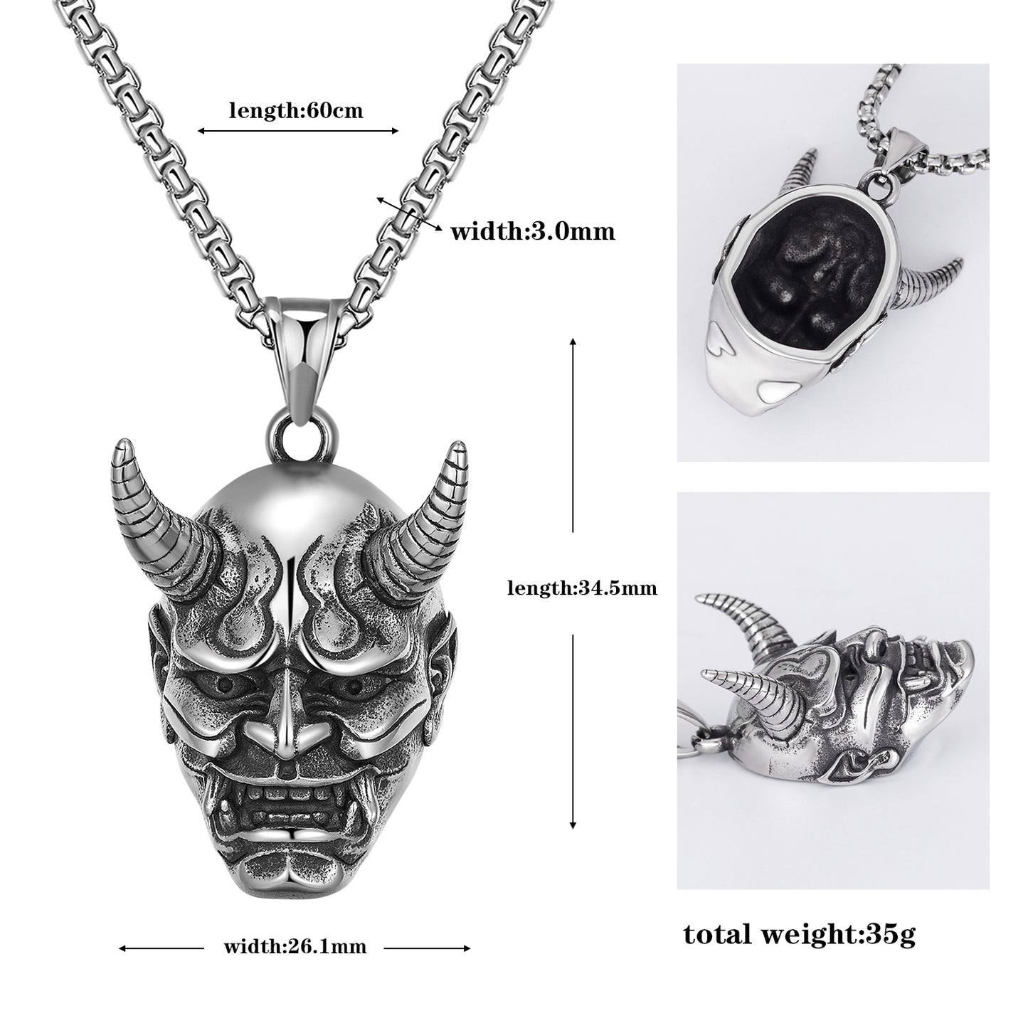 Steel Necklace – Statement For Men