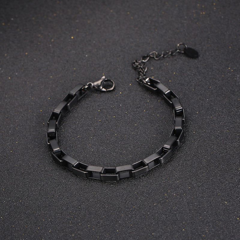 Cold Wind Bracelet – Titanium Steel Hip-Hop Bracelet – Men's