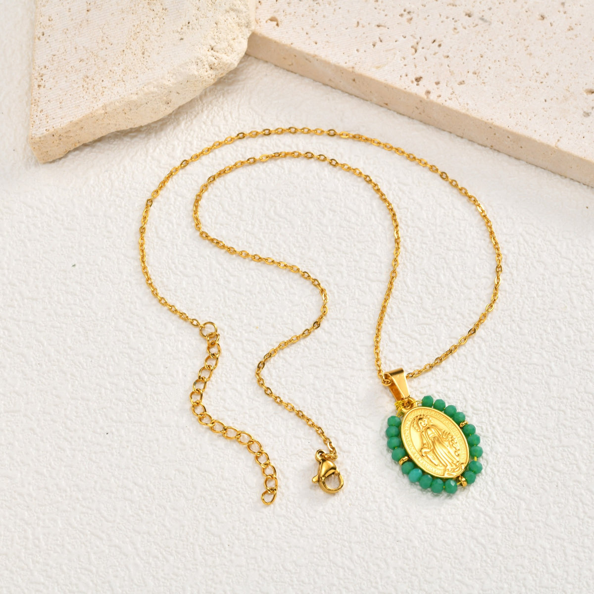 Vintage Zircon Pendant — Four Designs