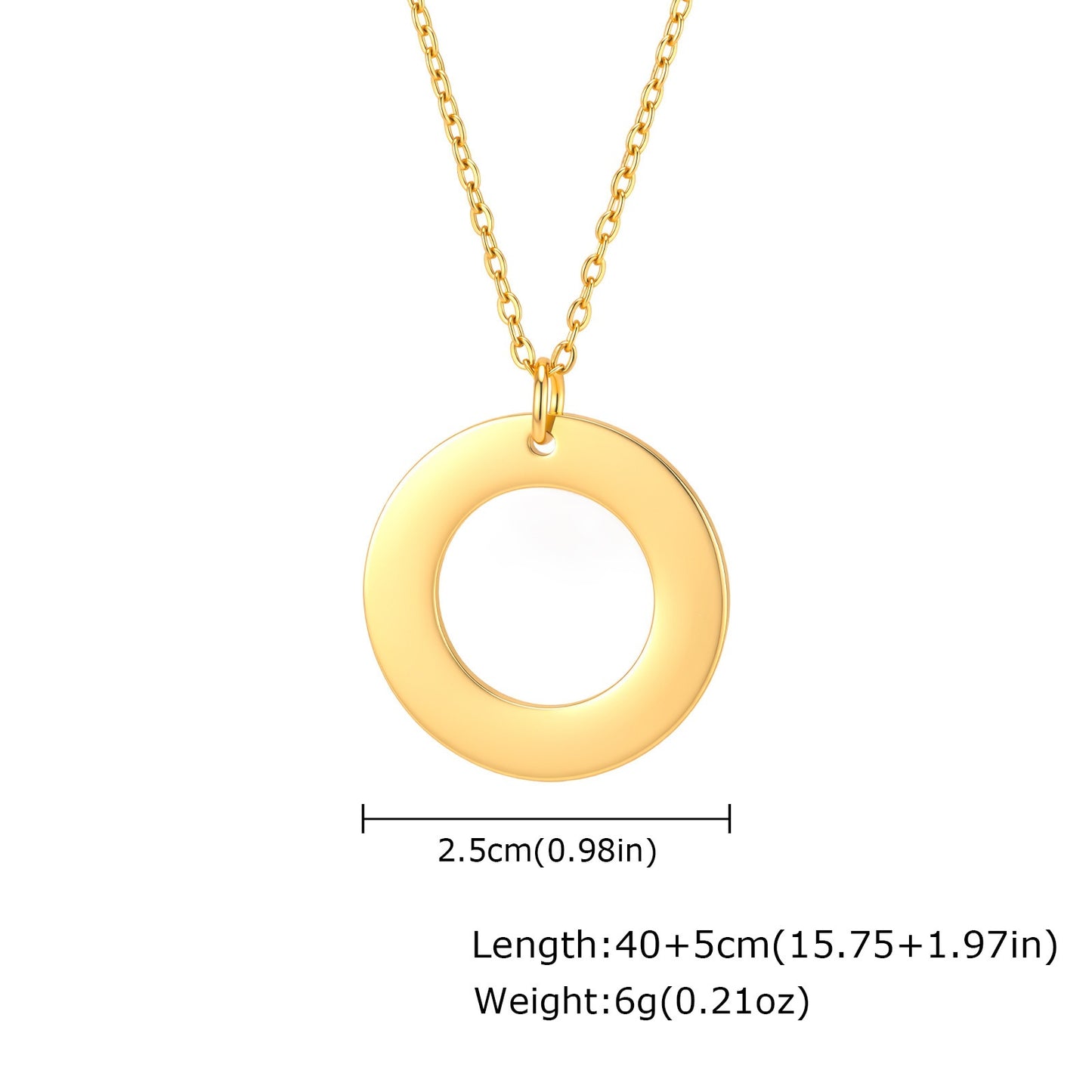 Internet Celebrities Cold Wind Collarbone Chain Stainless Steel Flat Cross Chain Light Necklace