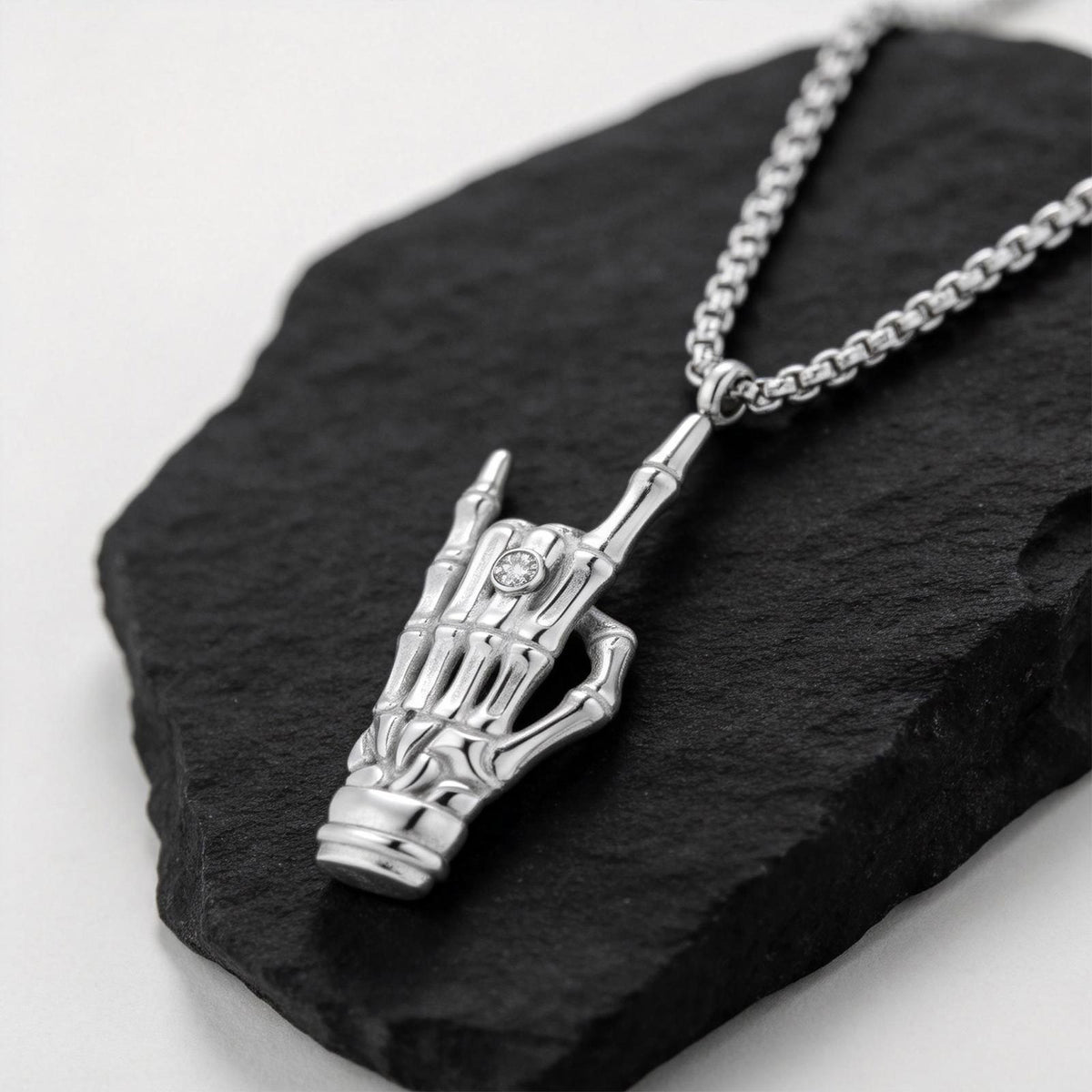 And Trendy Men Punk Stainless Steel Pendant