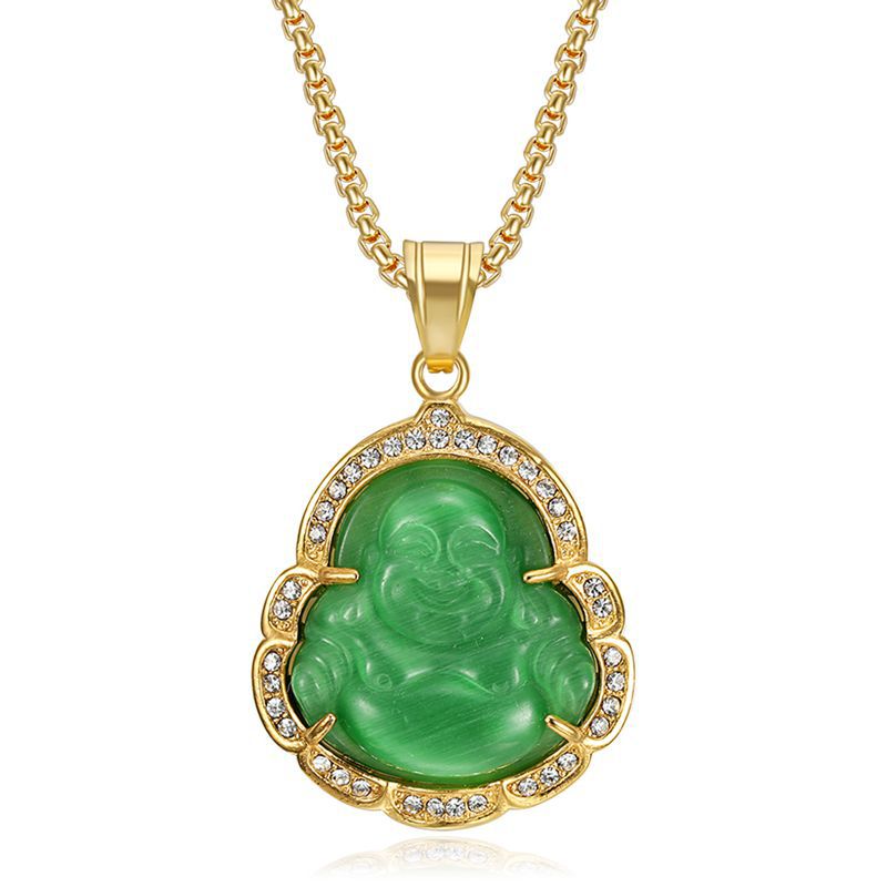 Opal Pendant – Statement Buddha Pendant